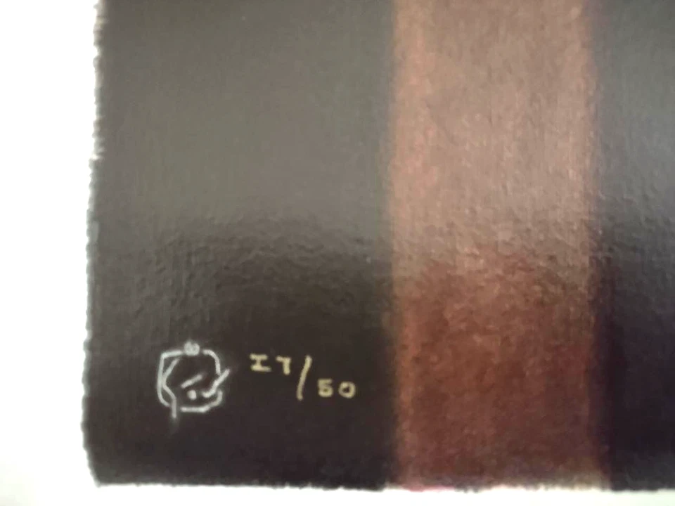 Сериграф Govinder Nazran Sentinels на холсте без рамки номер 7 из 50 с сертификатом подлинности - Изображение 3 из 4