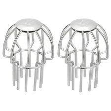 Gutter Guard 2 Inch, 2pcs 304 Stainless Steel Down Pipe Filter