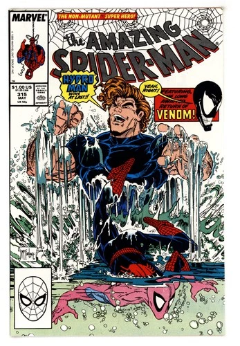 Amazing Spider-Man #315 VFNM 9.0 1989  Todd McFarlane Cover 2nd App Venom