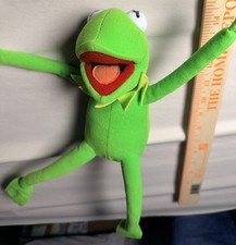 Kermit The Frog Plush Nanco 14  Wild Pose Jim Henson's Muppets Stuffed Toy