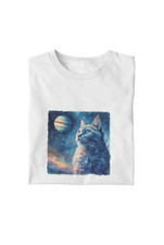 Camiseta Cosmic Cat Júpiter Space Cat | Planet Illustration