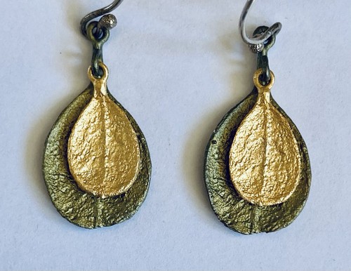 MICHAEL MICHAUD "Bahamian Bay" Drop Earrings 3109 GMG - Picture 2 of 2