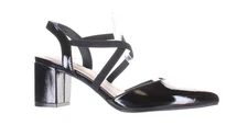 LifeStride Womens April Black Slingbacks Size 7.5 (7821341)