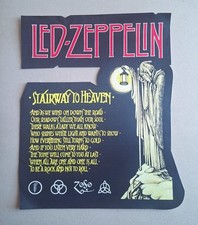 LED ZEPPELIN - STERWAY TO HEAVEN -- BACKPATCH...