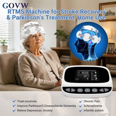 TMS Transcranial Stimulator 0-95min Adjustable Time 100V-240V Portable Home Use