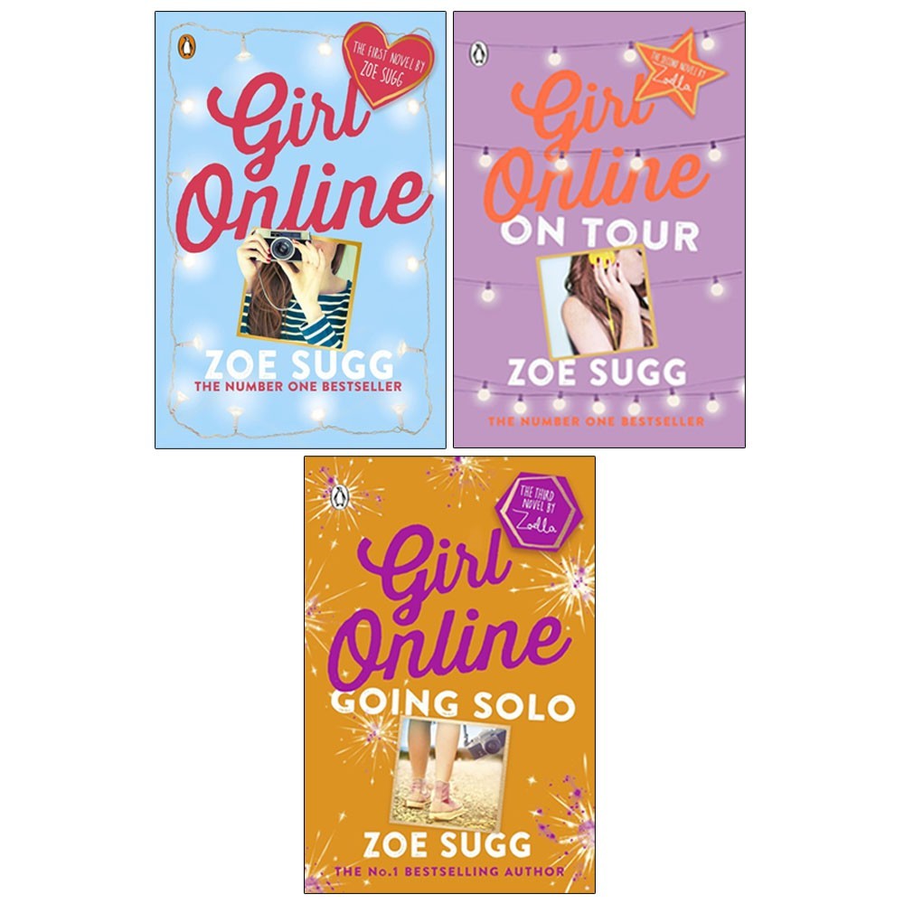 Zoe sugg Collection 3 Books Set  girl online, on tour, going solo