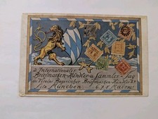 Bayern Karte Briefmarken H&auml;ndler Tag 1921