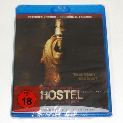 Blu-Ray Hostel 1 Extended Version (2005) Uncut FSK18 Kult Horror Film Selten Rar