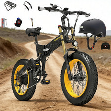 Lankeleisi X3000 PLUS Bicicletta Elettrica 1000W 18Ah Mountain Bike 20" Pieghevole EBike