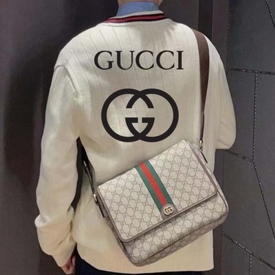 GUCCI Ophidia GG Supreme Medium Messenger Bag crossbody bag