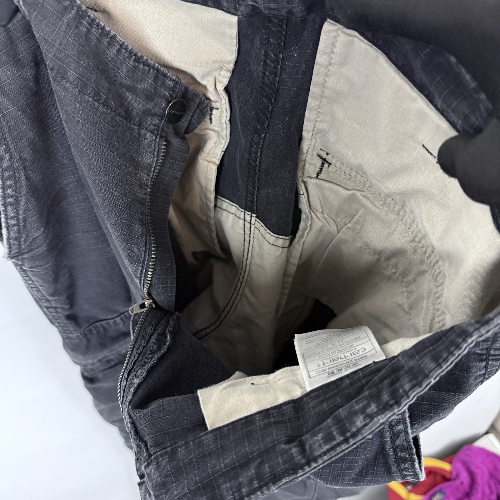 Carhartt Regular Cargo Pants 32x34 Black  thumbnail 16