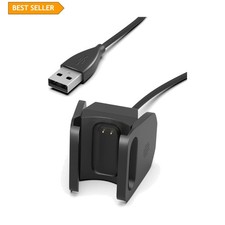 Fast USB Charger for Fitbit Charge 3 - 3.3Ft Replacement Cable, Durable Safe