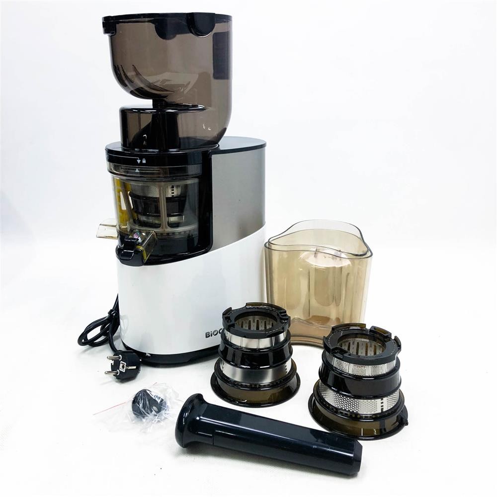 Exprimidor BioChef Altas Whole Slow Juicer Pro - Motor Ultra Fuerte 350W,