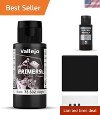 Professional-Grade Black Acrylic Primer 60 ml  Perfect for Airbrushing  Models