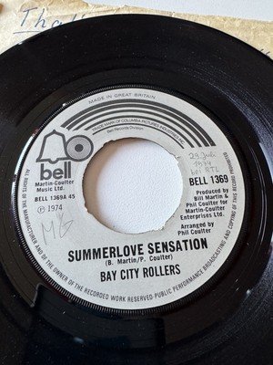 Bay City Rollers   Summerlove Sensation   Bring back the BELL 1974 | 7 Single UK