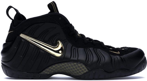 Nike Air Foamposite 1 One Supreme SP Black Metallic Gold 652792