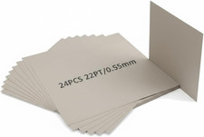 24 Pack Chipboard Sheets 8.5 X 11 Inch, 22Pt Thin Kraft Cardboard for Scrapbooki