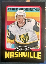 Upper Deck 2024-25 O-Pee-Chee Jonathan Marchessault #323 Retro Black /100
