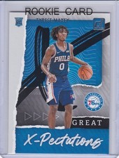 TYRESE MAXEY ROOKIE CARD 2020 Donruss GREAT X-PECTATIONS Philadelphia 76ers RC