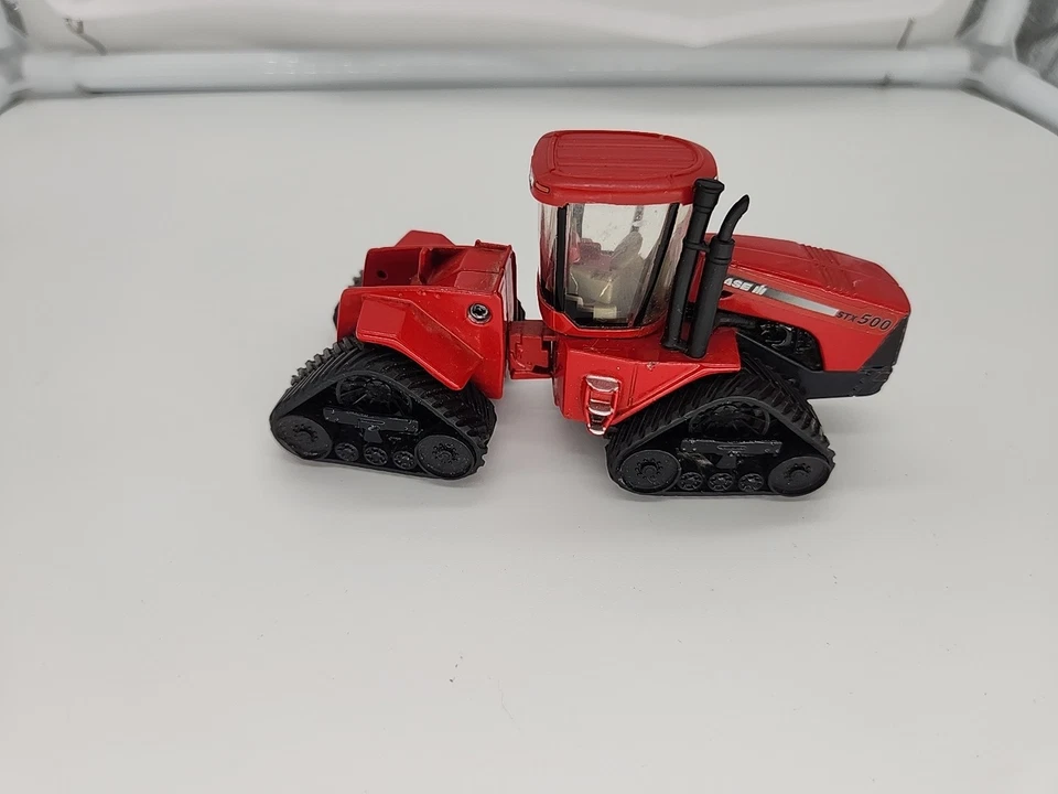 Tractor Quadtrac 1/64 CASE IH STX500 rojo metal fundido a presión Foto 2 de 4
