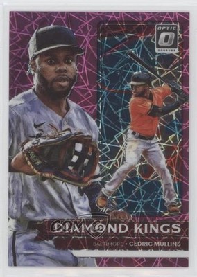 2022 Donruss Optic Diamond Kings Pink Velocity Prizm /249 Cedric Mullins #5 bc8