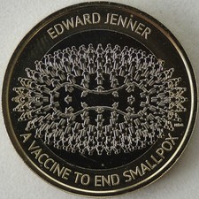 2023 EDWARD JENNER £2 TWO POUND COIN BRILLIANT UNCIRCULATED