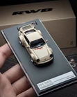 TG TM 1:64 GTShow Beige RWB 964 Classic Sports Model Diecast Metal Car New