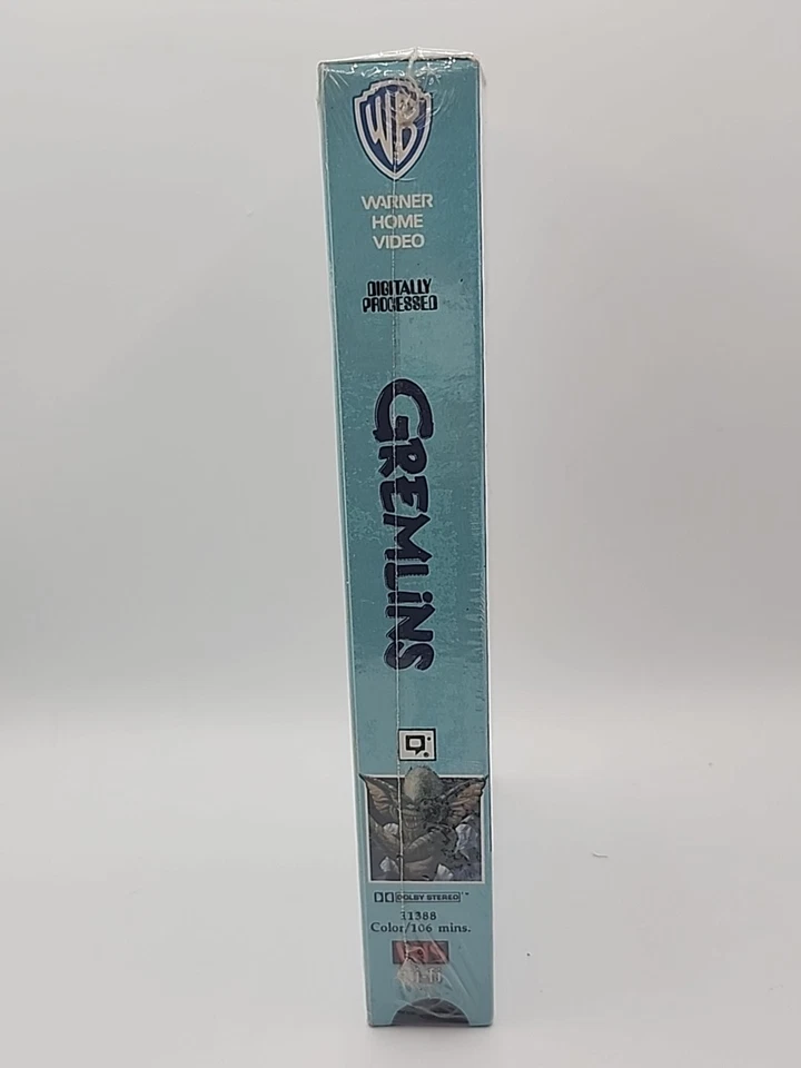 VHS Gremlins 1985 VHS , BRAND NEW, WB, FACTORY SEALED , VTG - Image 2 of 4