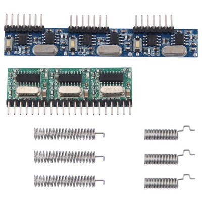 Kabellos RX480E-4WQB 433Mhz   Sender und EmpfäNger 3 Satzs 4 Kanal Aus6235