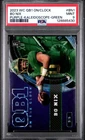 2023 WILD CARD QB1 ON THE CLOCK PURPLE-KALEIDOSCOPE FOIL-GREEN #BN1 BO NIX PSA 9