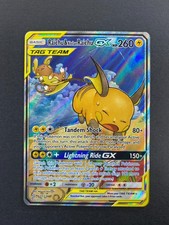 Raichu & Alolan Raichu GX - 221/236 - Tag Team - Unified Minds - LP on eBay