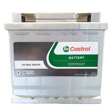 Batteria Avviamento Castrol 50 AH 420A 12V L1 Sli Cst.l1.50.042.a Nuova - Miniatura 2