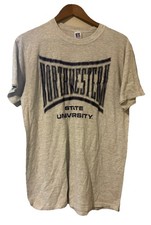 VTG Russell Athletic Northwestern University College Shirt - Mens Size Large L