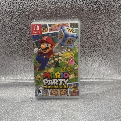 Nintendo Mario Party Superstars Switch w/ Case, Multiplayer, E
