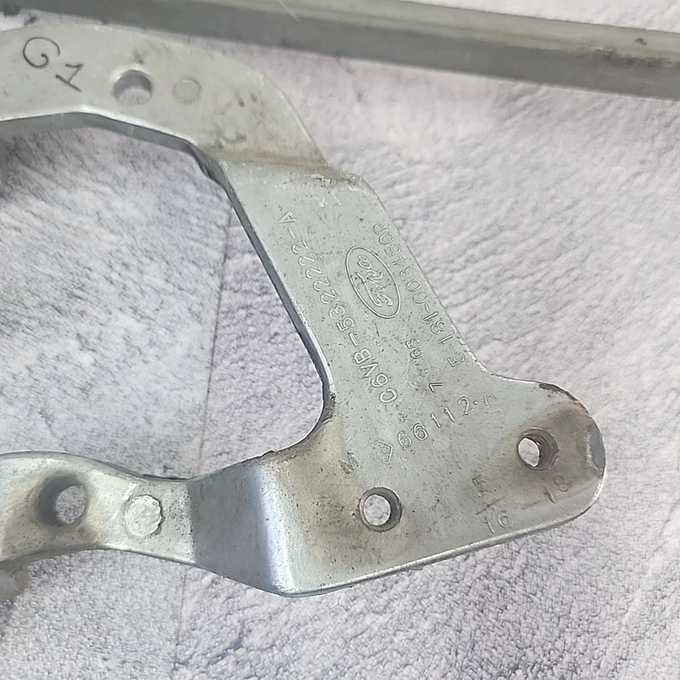 Lincoln C6VB5322222A para 1966-1969 diestro cuarto delantero ventilación ala ventana con oruga OEM Foto 4 de 4