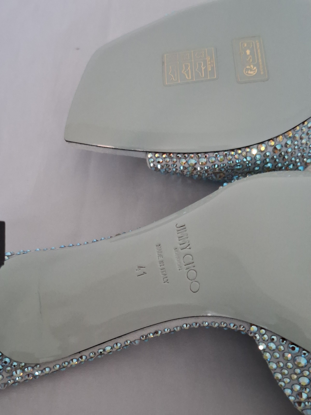 Jimmy Choo SKYE 70MM MULES IN SIZE UK 8 NEW WITH BOX image 4