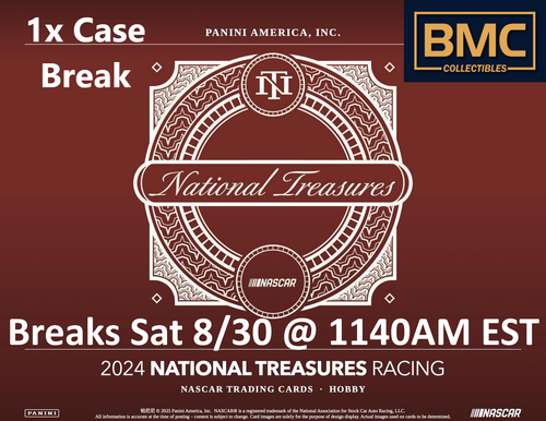 Jeff Burton 2024 Panini National Treasures NASCAR 1x Case Break #43