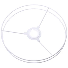 1 Set Diy Metal Lampshade Frame 25 cm Vintage Lamp Shade Ring Holder