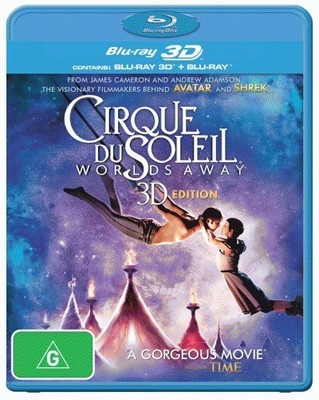 Cirque Du Soleil World's Away 3D Blu-ray / Blu-ray