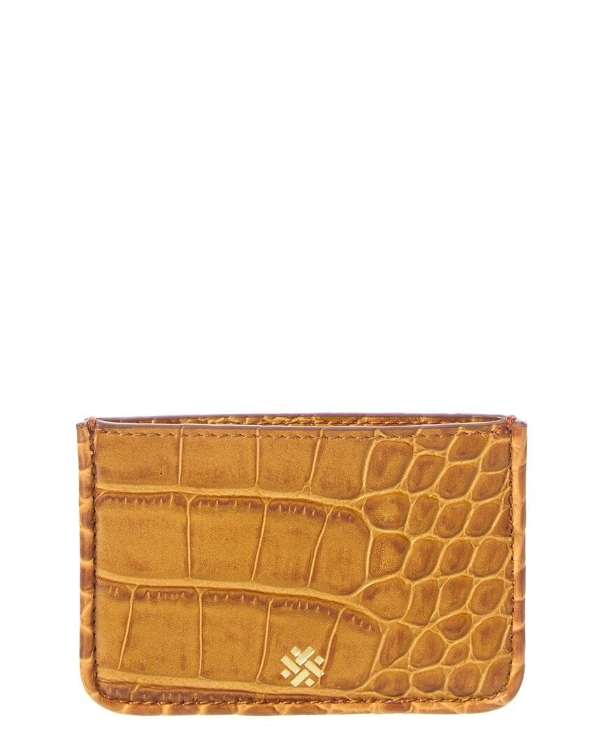 Фирменный женский футляр для карточек из телячьей кожи Pamela Munson 7690₽