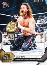 *PREVENTA* Sami Zayn - 2026 WWE Topps NOW® - Tarjeta 68
