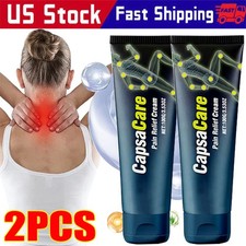 USA CapsaCare Neuropathy Massage Cream   Soothing Nerve Pain Relief 100g