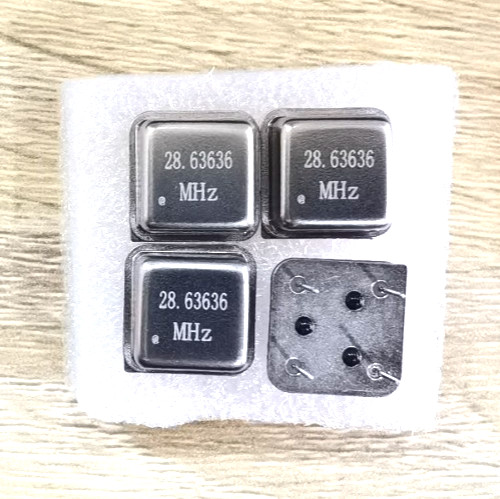 4PCS 28.63636MHZ 28.636M Crystal Clock Oscillator HCMOS 5V rectangle DIP8/DIP-8