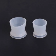5 Pcs Silicone Cup Tattoo Ink Color Pigment Makeup Permanent Cosmetic Mold Caps