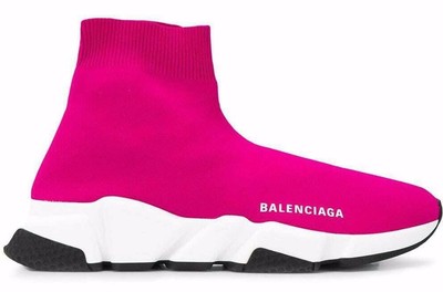 pink balenciaga speed runners