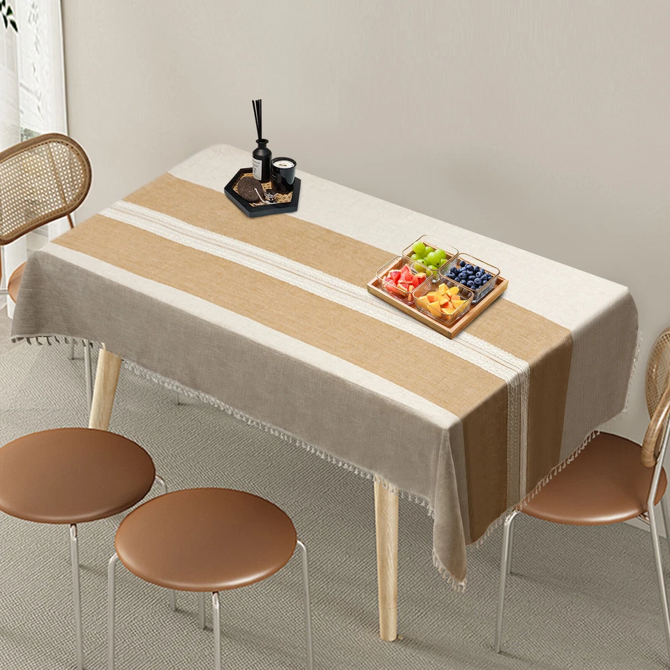 3*1.4m/9.84*4.59ft Rectangular Tablecloth, Waterproof Tablecloth For Kitchen - Image 2 of 4