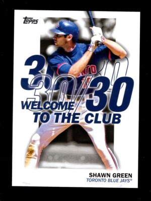 2023 TOPPS WELCOME TO THE CLUB WC21 SHAWN GREEN BLUE JAYS | eBay