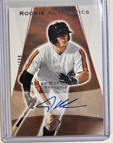 Adley Rutschman AUTO~RC #/299 Upper Deck 2021 SP Authentic Rookie Autograph UD