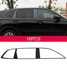for Honda CR-V 2023 2024 2025 2026 Side Door Window Molding Decor Cover 16pcs