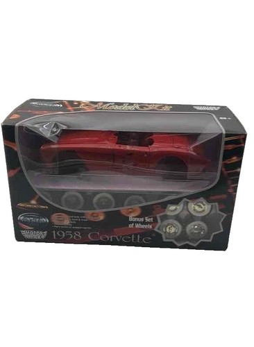 MotorMax 1:18 Chevrolet Bel Air Hardtop Año 1957 Rojo / Rojo 73180 Modelo Coche 73180 661732731800
